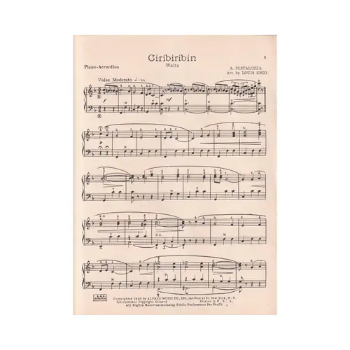 Ciribiribin