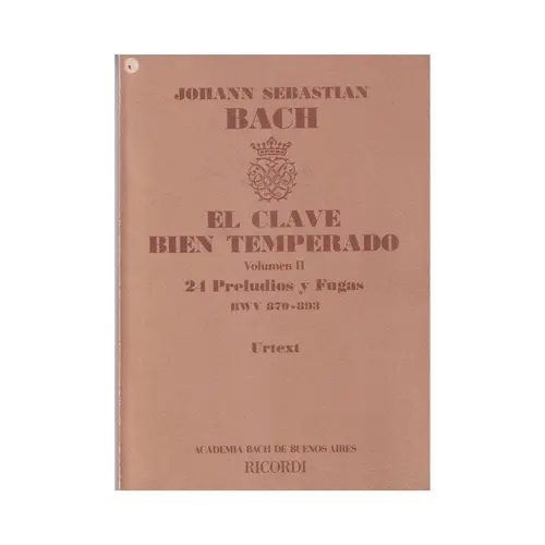 El Clave Bien Temperado - Vol.2
