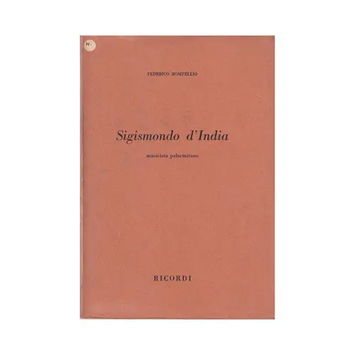 Sigismondo D`India  - Musicissta Palermitano