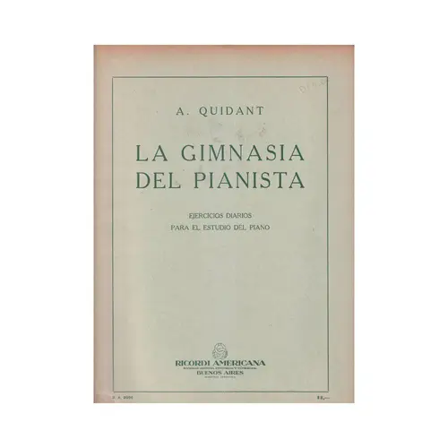 La Gimnasia Del Pianista