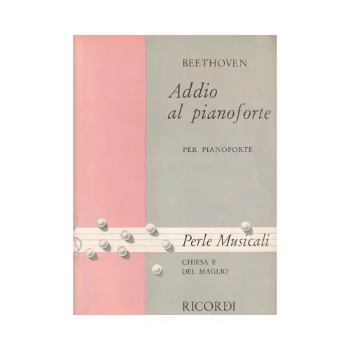 Addio al Pianoforte