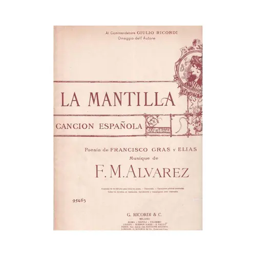 La Mantilla - Cancion Espanola