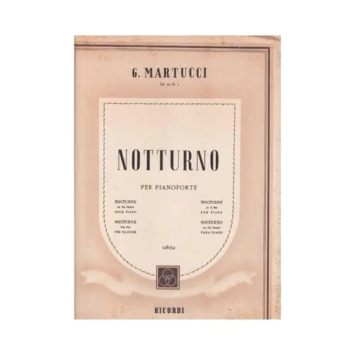 Notturno in Sol b op.70 N.1