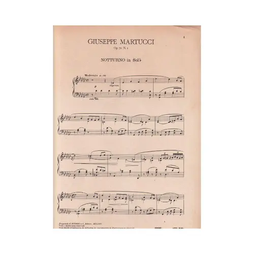 Notturno in Sol b op.70 N.1