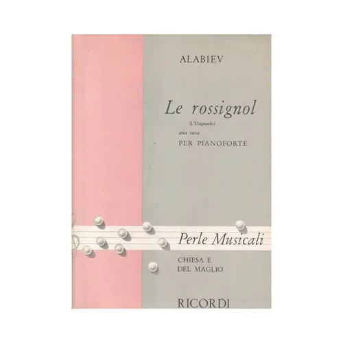 Le Rossignol - Aria Russa