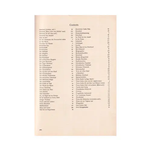 Songs of Germany - Eighty One German Folk and Popular Songs