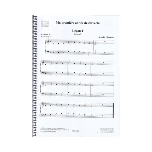 Ma première année de Clavecin