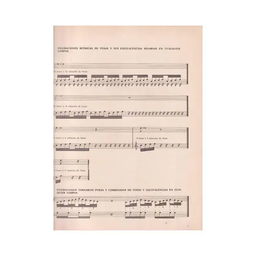 Tratado Progressivo de Ritmo II - Metrica Combinada