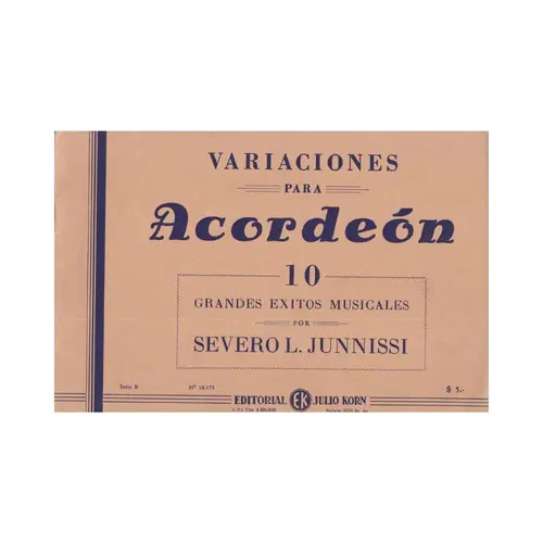 Variaciones para Acordeon - 10 Grandes Exitos Musicales