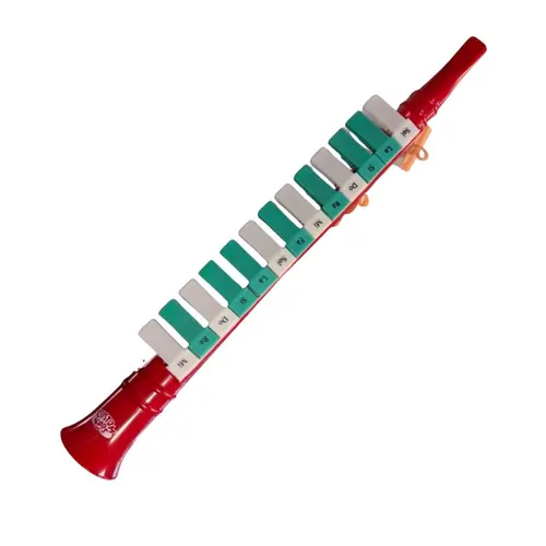Escaleta melódica infantil Customs Kids CKEM01-RD vermelho
