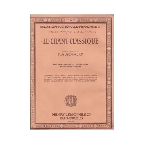 Le Chant Classique N°596 - La Walkyrie