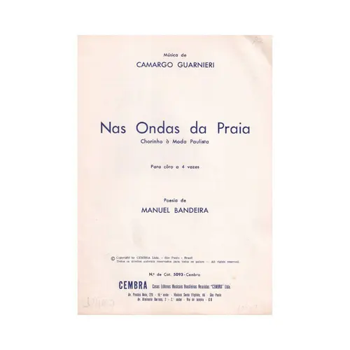 Nas Ondas da Praia - Chorinho a Moda Paulista