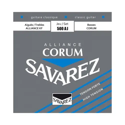 Encordoamento para Violão Nylon Savarez 500AJ Alliance Corum - Tensão alta