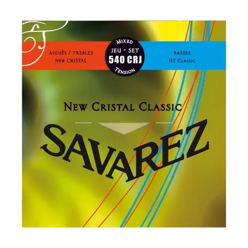 Encordoamento para Violão Nylon Savarez 540CRJ New Cristal classic - Tensão alta
