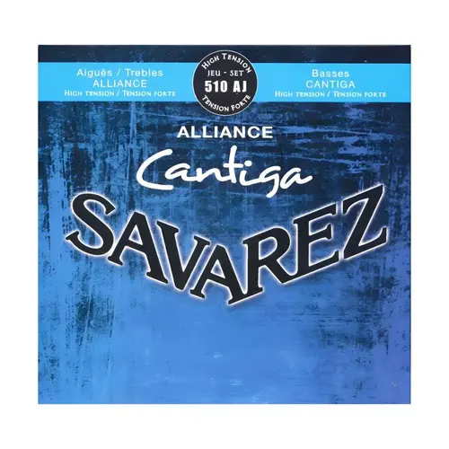Encordoamento para Violão Nylon Savarez 510AJ Alliance Cantiga - Tensão alta