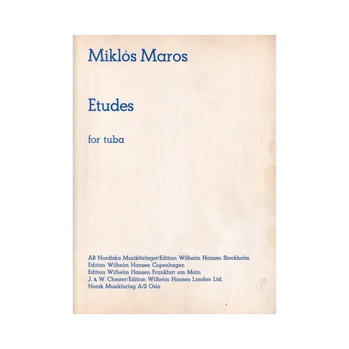 Etudes For Tuba