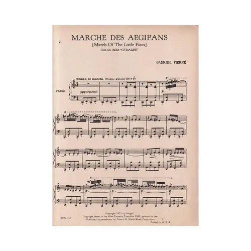 Marche des Aegipans