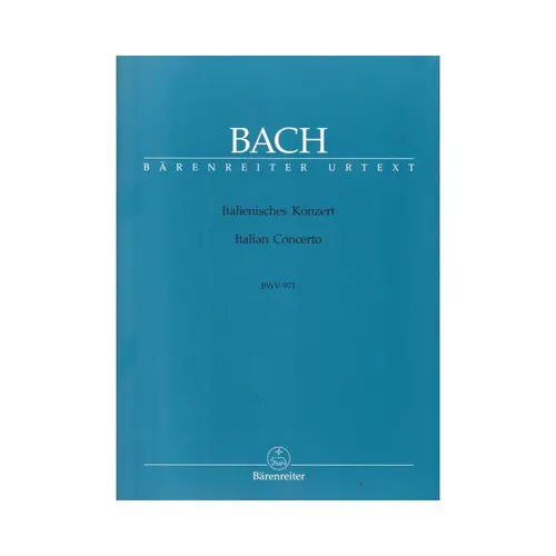Italian Concerto BWV 971
