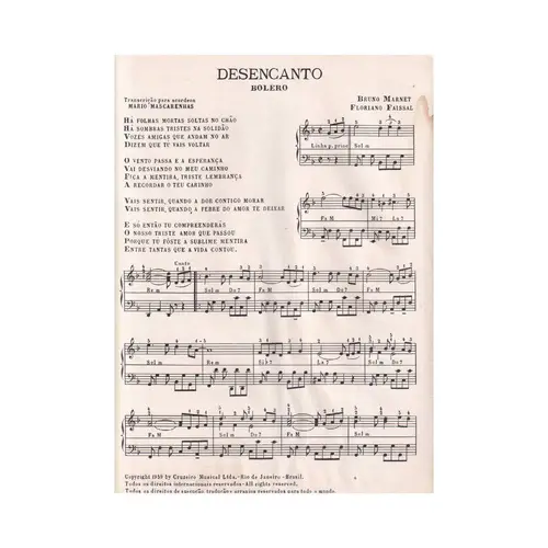 Desencanto - Bolero