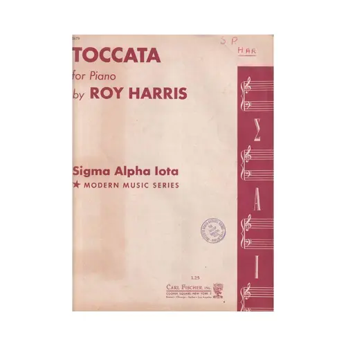Toccata for Piano