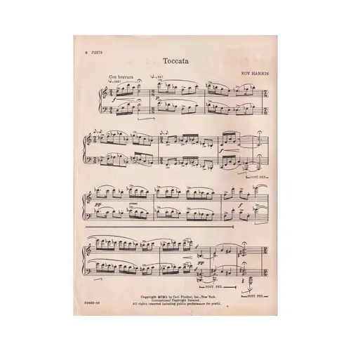 Toccata for Piano