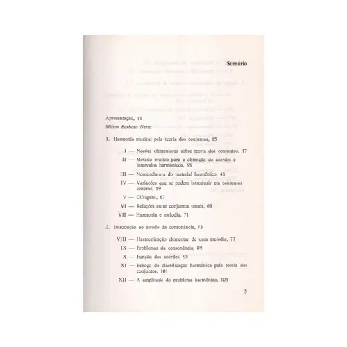 Harmonia-Teorica e Praica pela teoria dos conjuntos