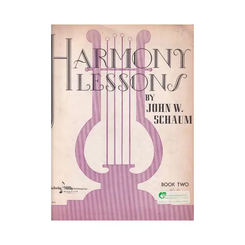 Harmony Lessons - Book Two