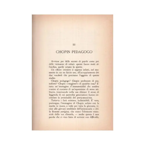 Alcuni aspetti di Chopin