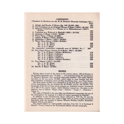 The Piano Pieces,Complete in Two Volumes - Vol.II