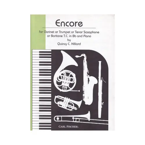 Encore For Clarinet Or Trumpet Or Tenor Sax