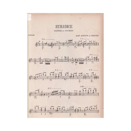 Euridice - Mazurka de Concerto