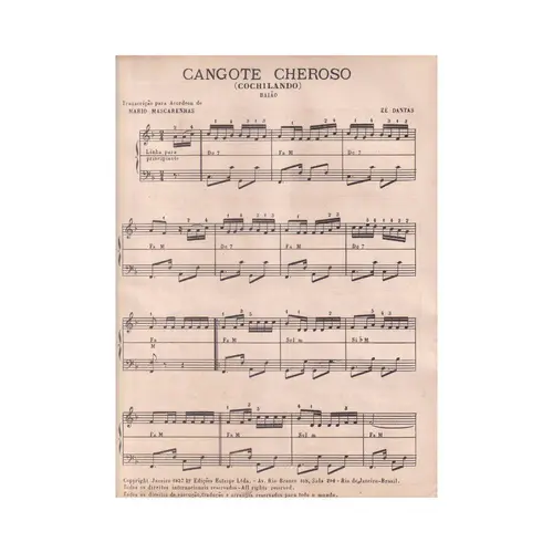 Cangote Cheroso(Cochilando) - Baião
