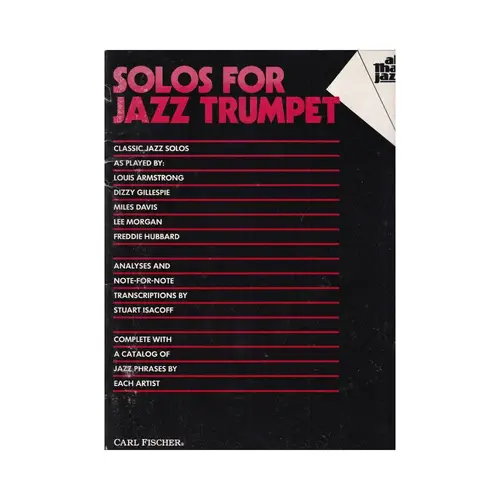 Solos For Jazz Trumpet