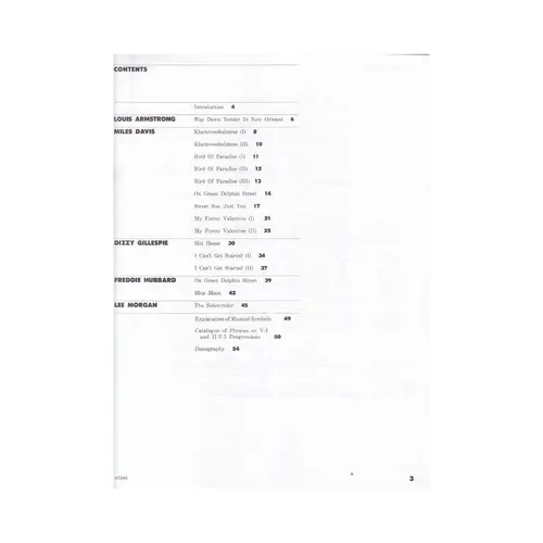 Solos For Jazz Trumpet
