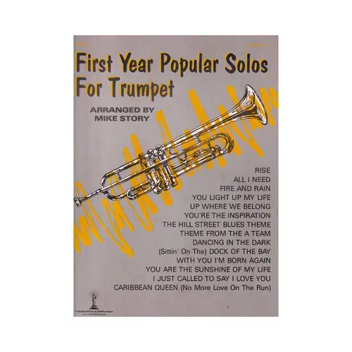 First Year Popular Solos For Trumpet