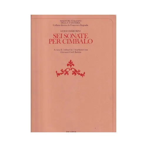 Sei Sonate Per Cimbalo