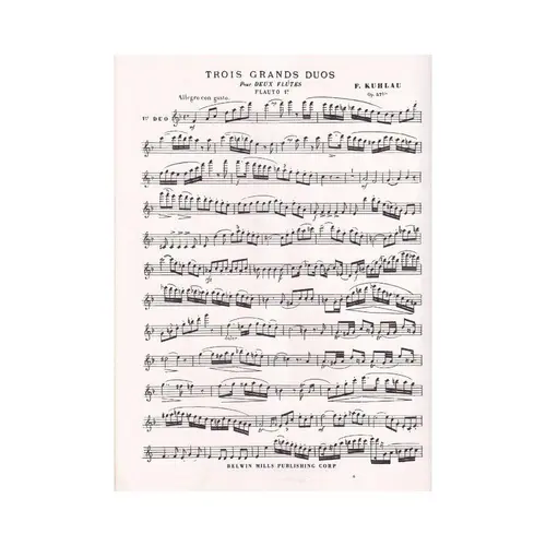Three Duos For Two Flutes  Op. 57Bis