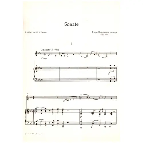 Sonata Es Dur Fur Horn und piano