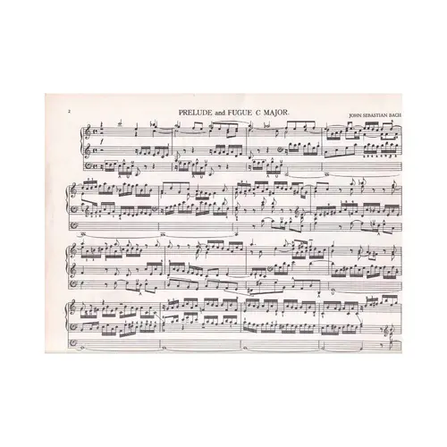 Prelude and Fugue in C Major