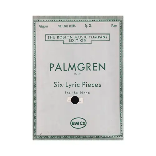 Six Lyric pieces op.28 for Piano