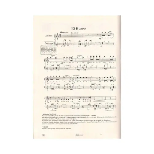 El Saxofon -Vol.2 A-Primer Trimes