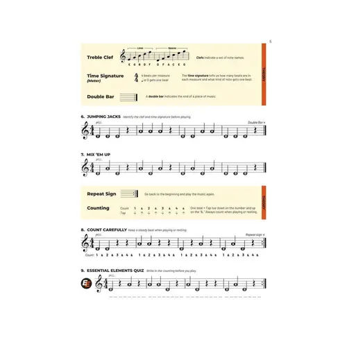 Essential Elements for Strings – Violin Book 1 with Online resources