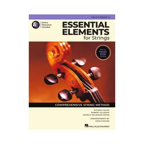 Essential Elements for Strings – Cello Book 2 with Online resources
