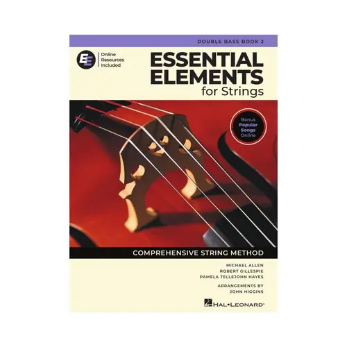 Essential Elements for Strings – Double Bass Book 2 with Online resources