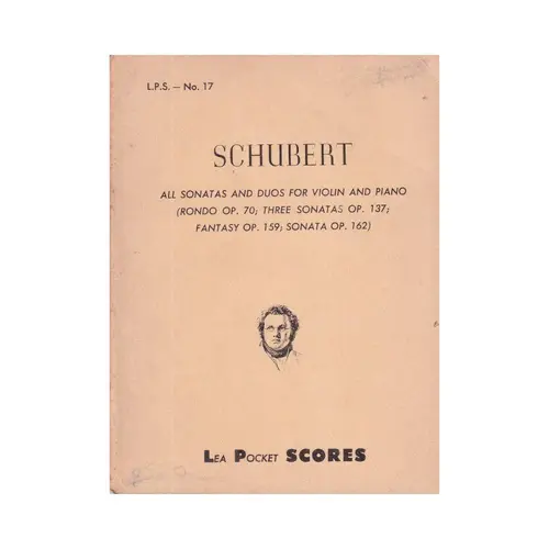 All Sonatas and Duos For Violin and Piano - Pocket Score