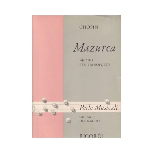 Mazurca op.7 n.1