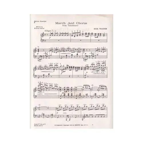 March and Chorus From Tannhauser