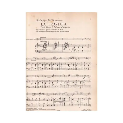 La Traviata  - Ah, Forse E Lui...