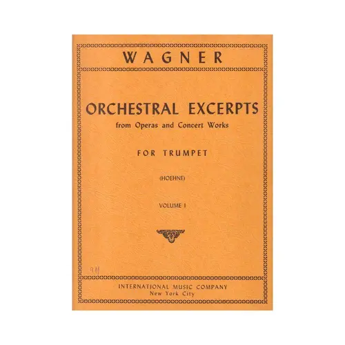 Orchestral Excerpts for trumpet Vol.01