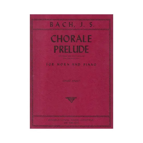 Chorale Prelude-Nun Komm Der Heide